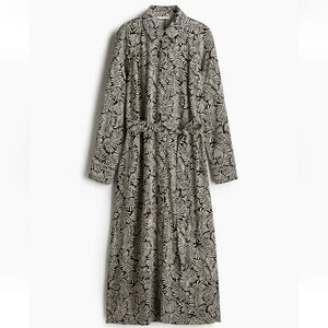 H&M Tie-belt Viscose Maxi Dress